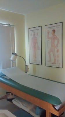 One of our exam rooms, its small and quaint but you will feel relaxed. Just ask us if you would love music to be played?