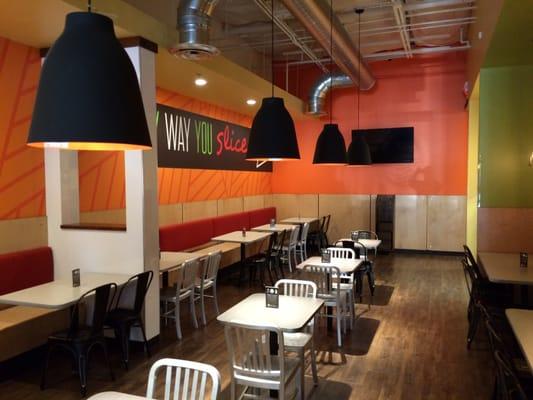 Interior design for CiCi's Pizza in Ft. Worth