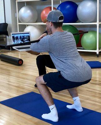 Posture is king, which leads to the most efficient movement. HPS has developed the "live multiplanar feedback" system for faster results