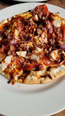 Bbq chicken 9" pizza