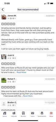 Reviews Yelp doesn't show