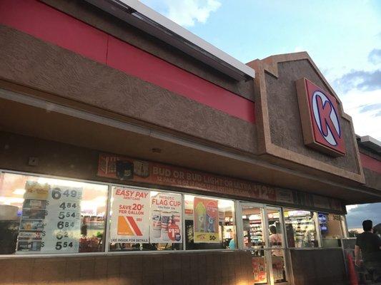 Circle K on the southeast corner of 35th Ave & Deer Valley Rd.