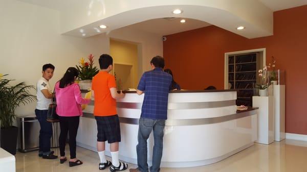 Front desk