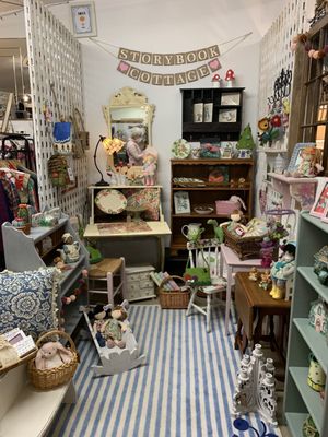 Storybook Cottage, booth at Neuse General Store in Vintage Village