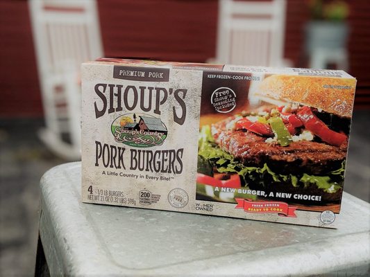 Shoup's Signature Porkburgers