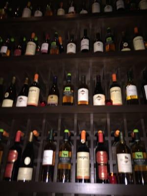 Wine selection