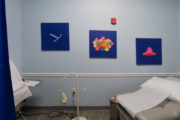 Tallahassee Health Center exam room