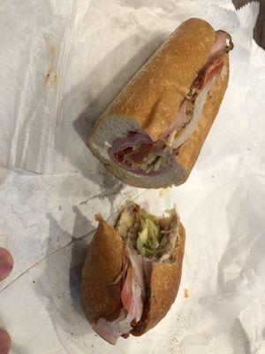 Delicious Italian Hoagie