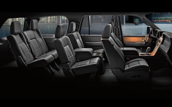 Lincoln Navigator 6 Seater Interior