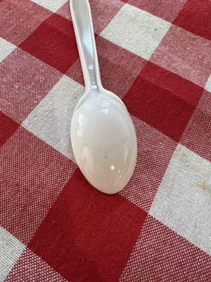 Dirt on the spoons!!!