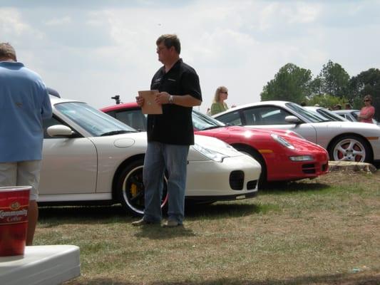 Acting judge at Lone Star Porsche Club meet