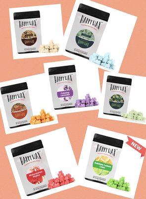 Happy Wax melts smell amazing and now come in fun mini packs!