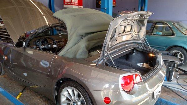 BMW Z4 soft top replacement