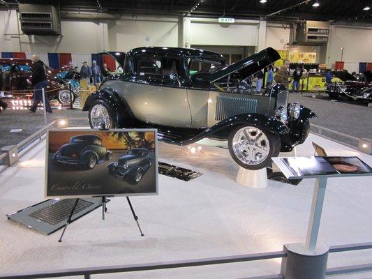 Emerald Oasis at the Grand Nationals  - 1932 Ford Coupe