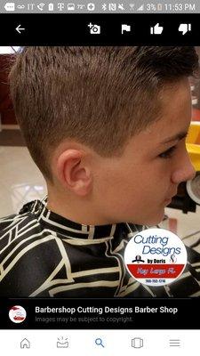 Children's haircut