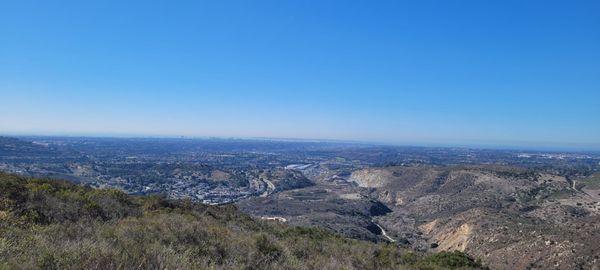 Overlooking Tierasanta in February. Love San Diego winters, 72F.