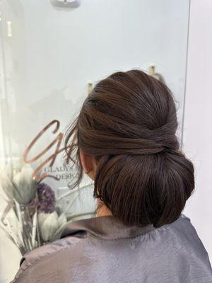 Updo done by saidy