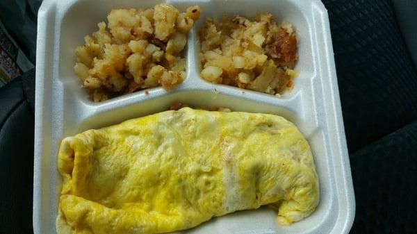 Super omelette combo... Yum!