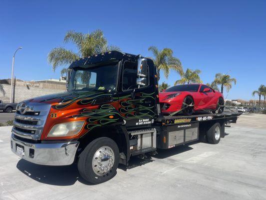 Put your trust in us. When towing your exotic cars.