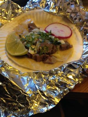 Lengua Taco $1.25