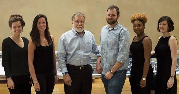 Part of the Kizer Cummings team from left to right: Nicole Cochran, Abby Noelke, Ernie Cummings, Blaine Allmond, Bianca Price, Erica Greve