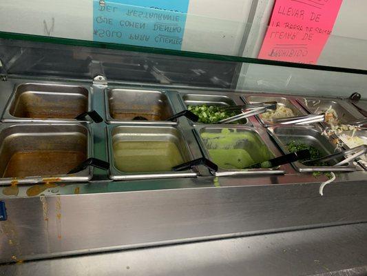 Salsa bar