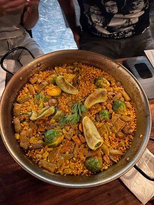 Vegan paella!