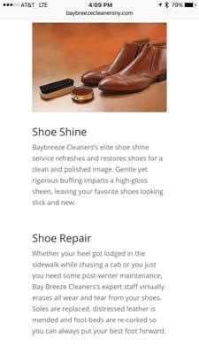 Shoe repair