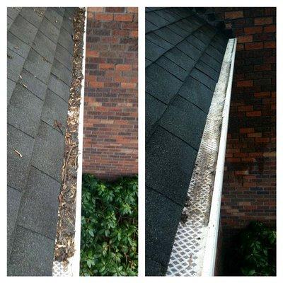 Gutter clean