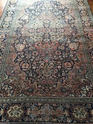 Antique Persian rug circa 1900