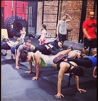 Doing a 15+ man plank. Trust. Loyalty. Bad Ass.