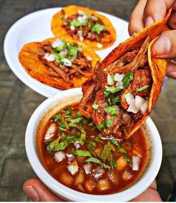 Tacos of birria