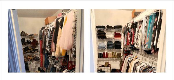 Closet makeover