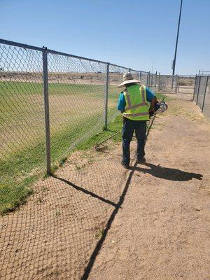 Kern County Parks maintenance team.