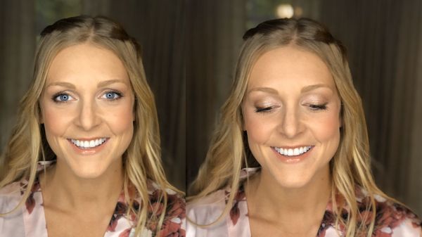 Natural Bridesmaids Glam