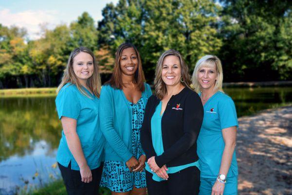 The entire Family Dental Health of Greenridge team!