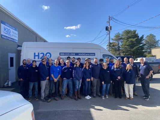 Group photo at our Middleton, MA office.