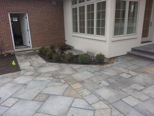 Bluestone patios