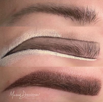 Powder brows