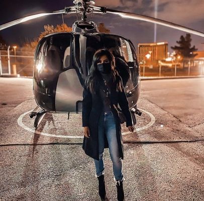 Helicopter date night package