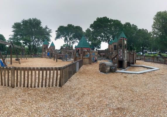 A pretty good view of the playground.