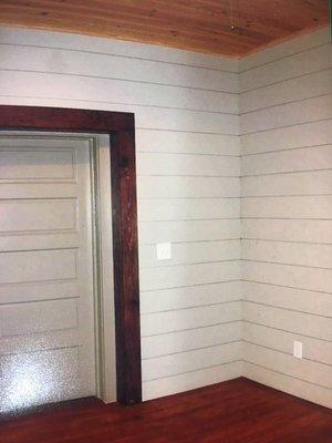 Nickel gap southern pine c grade painted diy