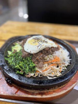 Hot stone bibimbab