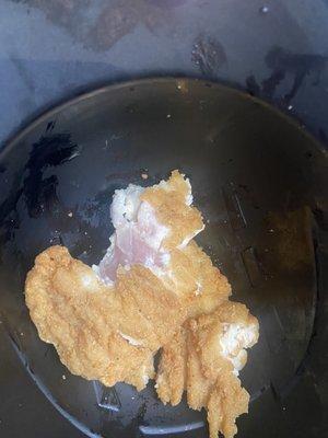 Raw chicken