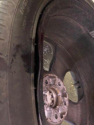 Rim damage