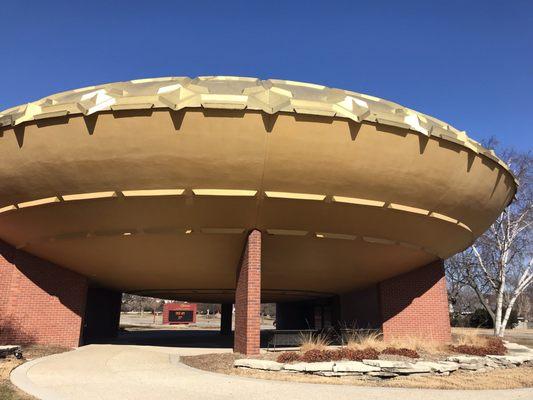 Golden Rondells Theatre - was Part of the World's Fair. Disassembled and reassembled with some changes.