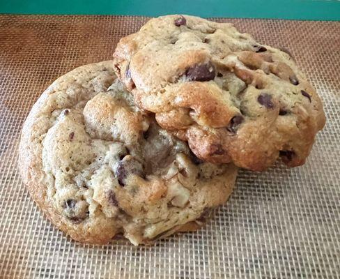 Super Thick Chocolate Chip Walnut Cookie