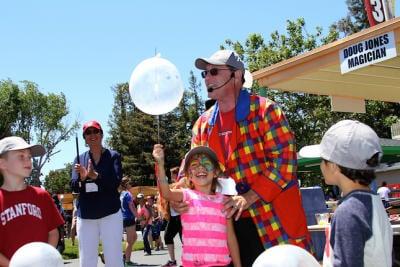 At Great America for the American Cancer Society