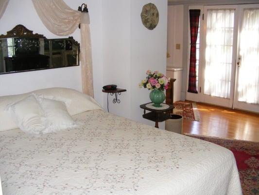 Our Terrace Room, Queen bed and Private bath