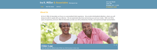 Ira K. Miller & Associates is a law firm focusing on Elder Law and Estate Planning.